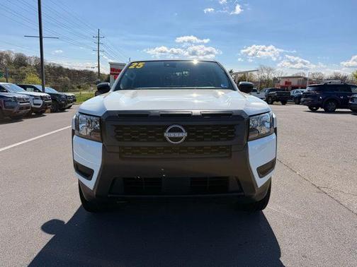 Glacier White 2025 Nissan Frontier S