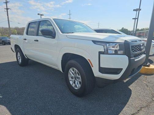 Glacier White 2025 Nissan Frontier S