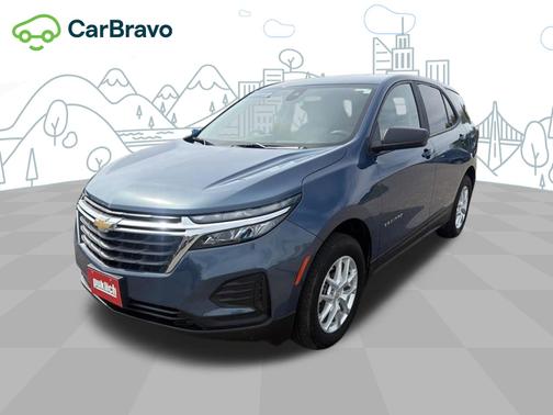 Lakeshore Blue Metallic 2024 Chevrolet Equinox LS