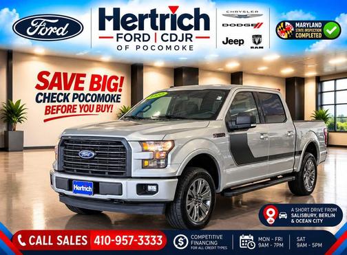 Ingot Silver Metallic 2017 Ford F-150 XLT