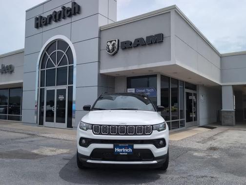 Bright White Clearcoat 2026 Jeep Compass Limited