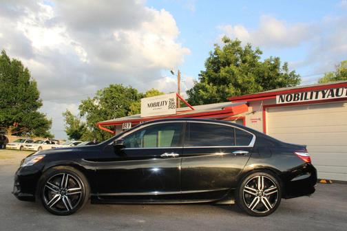 Black 2017 Honda Accord Touring Sedan 4D