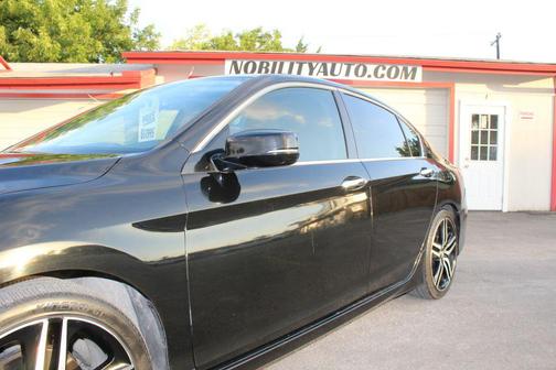 Black 2017 Honda Accord Touring Sedan 4D