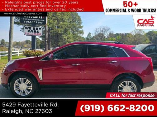 Crystal Red Tintcoat 2014 Cadillac SRX Luxury Collection