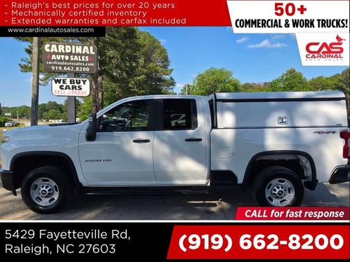 Summit White 2021 Chevrolet Silverado 2500 WT