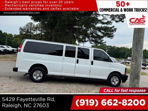 Summit White 2017 Chevrolet Express 3500 LS