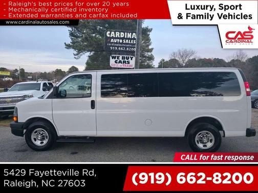 2020 Chevrolet Express 3500 RWD 3500 Extended Wheelbase LT