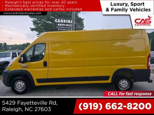 2018 RAM ProMaster 2500 High Roof