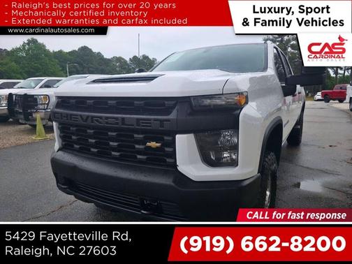 Summit White 2021 Chevrolet Silverado 3500 WT