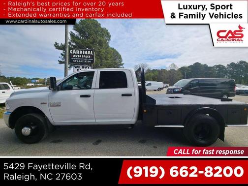 Bright White Clearcoat 2014 RAM 3500 Tradesman
