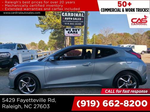 Sonic Silver 2019 Hyundai Veloster 2