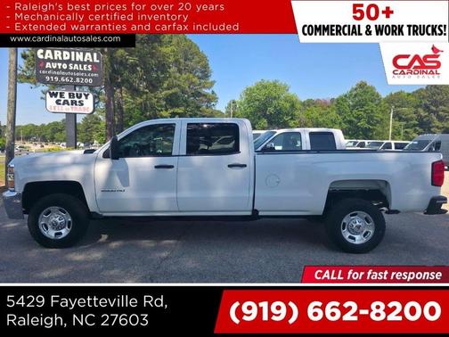 Summit White 2015 Chevrolet Silverado 2500 WT