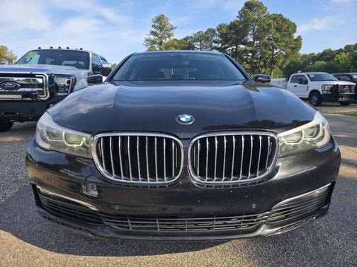 Black 2018 BMW 740 740i 4dr Sedan