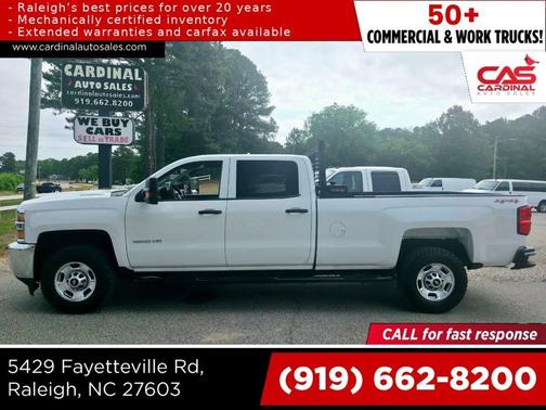 Summit White 2019 Chevrolet Silverado 2500 WT