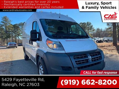 2018 RAM ProMaster 2500 High Roof