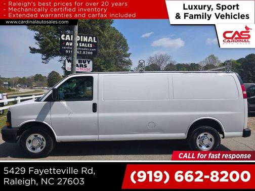 Summit White 2015 Chevrolet Express 2500 Work Van