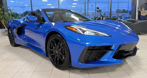 Riptide Blue Metallic 2025 Chevrolet Corvette Stingray w/1LT