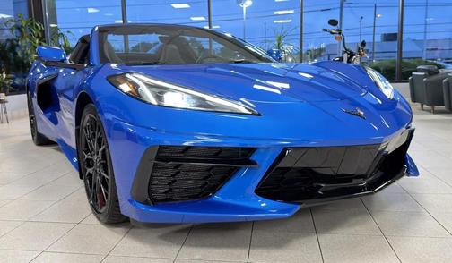 Riptide Blue Metallic 2025 Chevrolet Corvette Stingray w/1LT