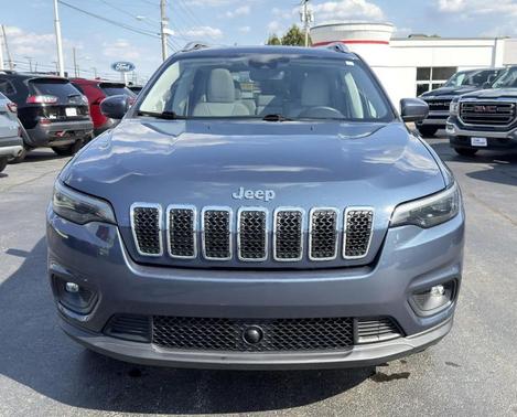 Slate Blue Pearlcoat 2021 Jeep Cherokee Latitude Lux