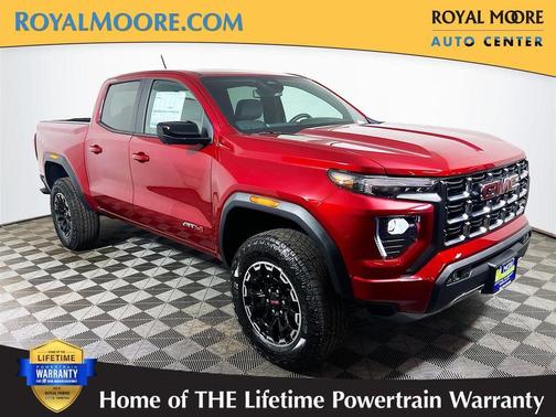 Volcanic Red 2026 GMC Canyon AT4
