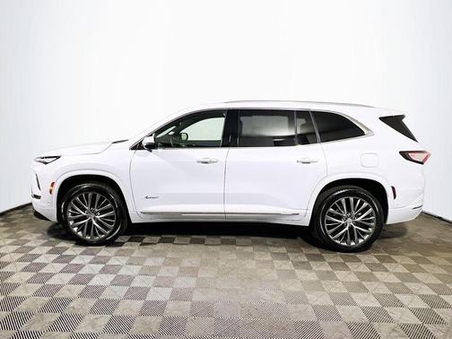 White Tri-Coat 2026 Buick Enclave AVENIR