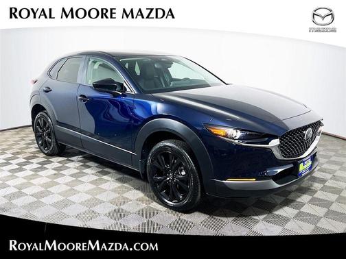 Deep Crystal Blue Mica 2026 Mazda CX-30 Select