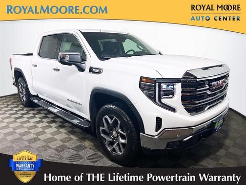 Summit White 2026 GMC Sierra 1500 SLT