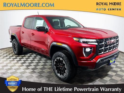 Volcanic Red 2026 GMC Canyon AT4