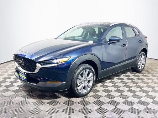 Deep Crystal Blue Mica 2026 Mazda CX-30 Premium Package