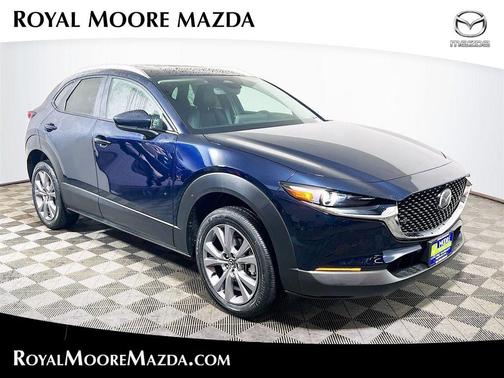 Deep Crystal Blue Mica 2026 Mazda CX-30 Premium Package