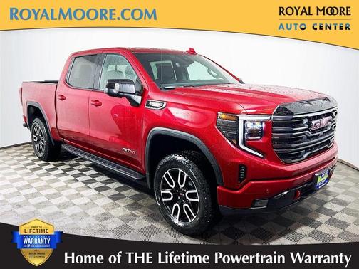 Volcanic Red 2026 GMC Sierra 1500 AT4