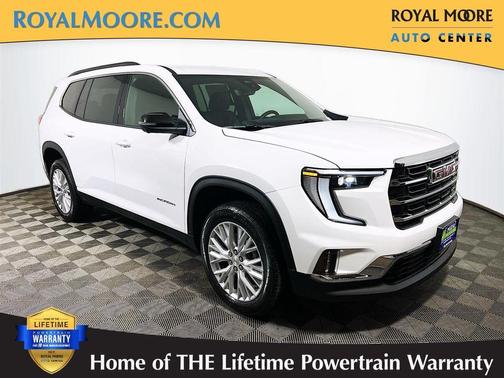 Summit White 2026 GMC Acadia Elevation