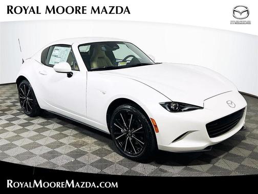 Snowflake White Pearl 2026 Mazda MX-5 Miata Grand Touring