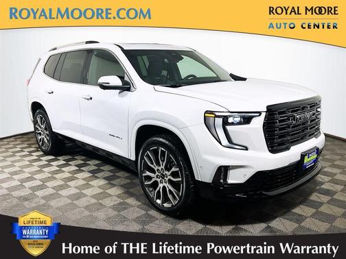Glacier White 2026 GMC Acadia DENALI ULTIMATE