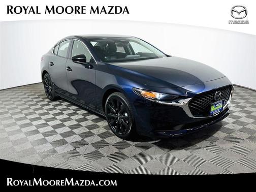 Deep Crystal Blue Mica 2026 Mazda Mazda3 FWD w/Select Package
