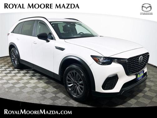 Rhodium White Premium 2026 Mazda CX-70 PHEV SC