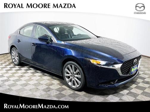 Deep Crystal Blue Mica 2026 Mazda Mazda3 FWD w/Preferred Package