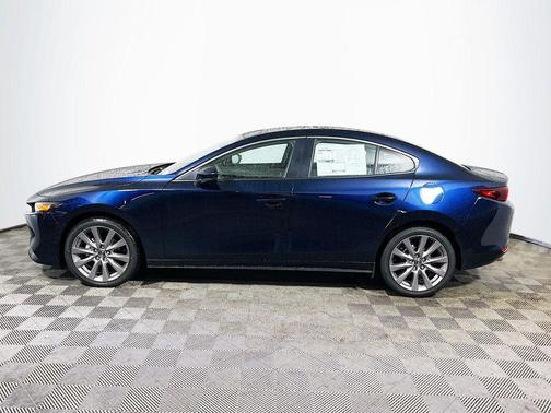 Deep Crystal Blue Mica 2026 Mazda Mazda3 FWD w/Preferred Package