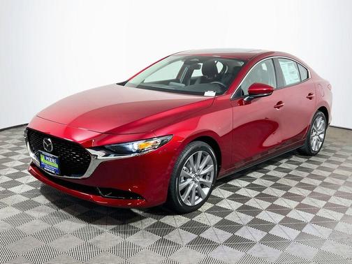 Soul Red Crystal Metallic 2026 Mazda Mazda3 FWD w/Preferred Package
