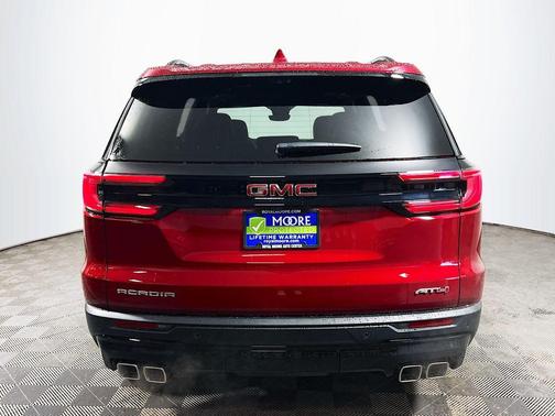 Volcanic Red 2026 GMC Acadia AT4