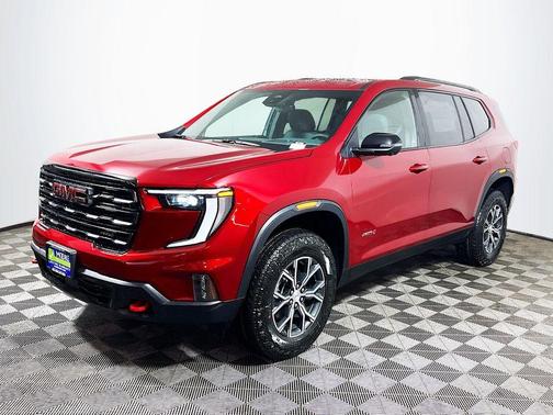 Volcanic Red 2026 GMC Acadia AT4