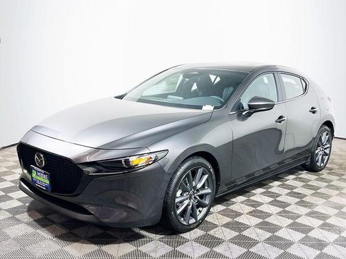 Machine Gray Metallic 2026 Mazda Mazda3 FWD w/Preferred Package