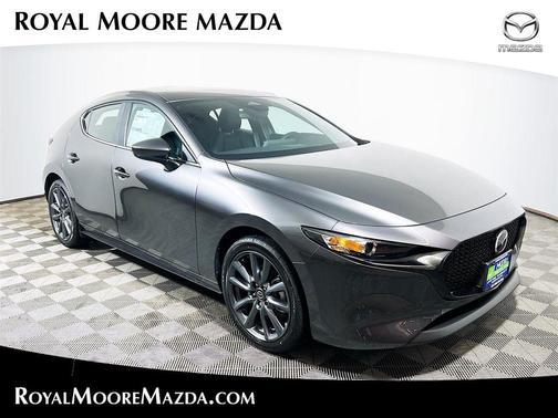 Machine Gray Metallic 2026 Mazda Mazda3 FWD w/Preferred Package