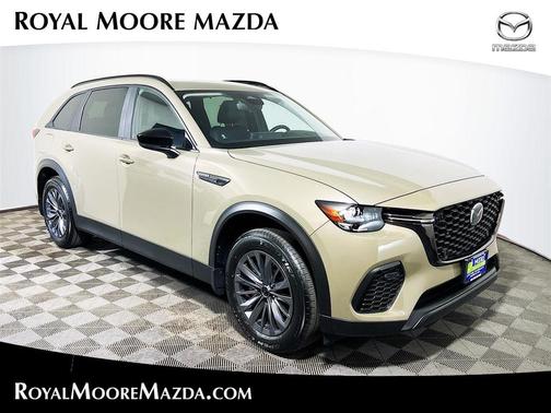 Zircon Sand Metallic 2026 Mazda CX-70 PHEV SC Plus