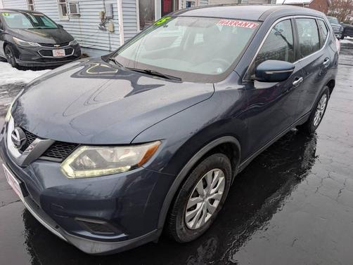 Arctic Blue Metallic 2015 Nissan Rogue S