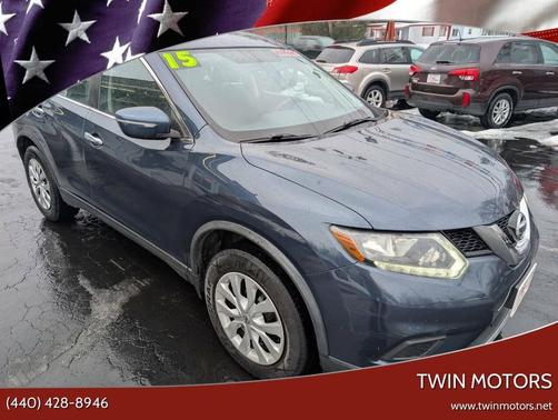 Arctic Blue Metallic 2015 Nissan Rogue S