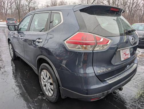 Arctic Blue Metallic 2015 Nissan Rogue S
