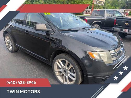 Tuxedo Black Metallic 2010 Ford Edge Sport