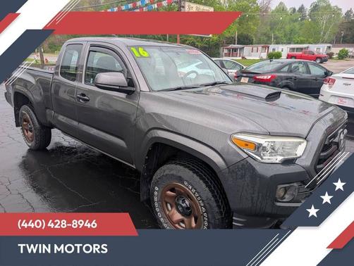 Magnetic Gray Metallic 2016 Toyota Tacoma SR