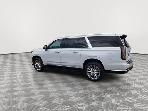 Crystal White Tricoat 2024 Cadillac Escalade ESV Premium Luxury